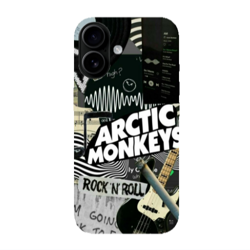 Apple Iphone 16 Arctic Monkeys Transparent Silicone TPU Θήκη