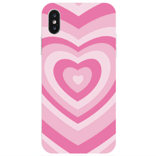 Apple iPhone Xs Hypnotizing Transparent Silicone TPU Θήκη
