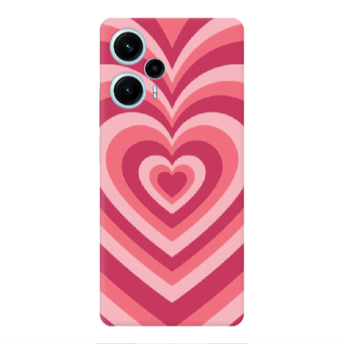 Xiaomi Poco F5 Hypnotizing 2 Transparent Silicone TPU Θήκη