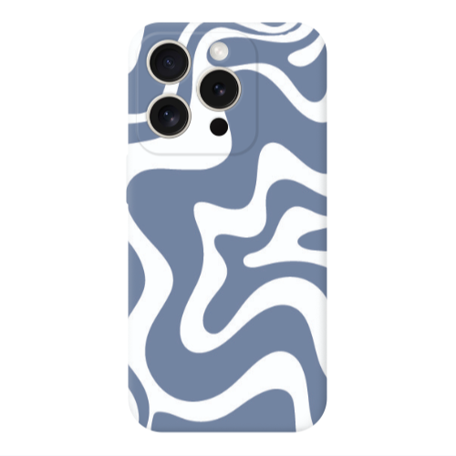 Apple Iphone 16 Pro Max Wavy Transparent Silicone TPU Θήκη