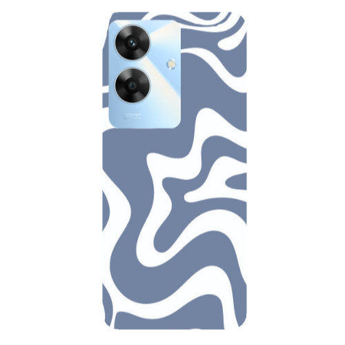 Realme Note 60 Wavy Transparent Silicone TPU Θήκη