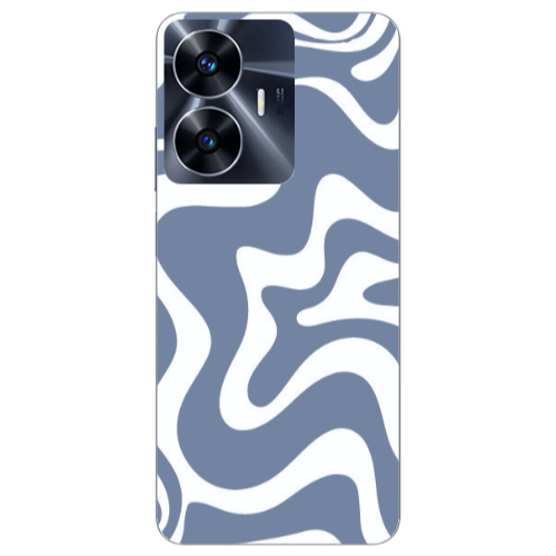 Realme Note 50 Wavy Transparent Silicone TPU Θήκη