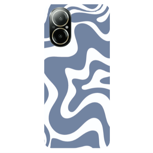 Realme C67 Wavy Transparent Silicone TPU Θήκη