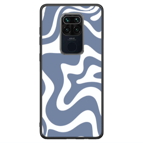 Xiaomi Redmi Note 9 Wavy Black Glossy Θήκη