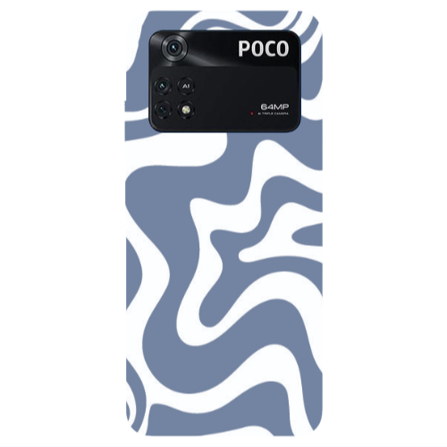 Xiaomi Poco M4 Pro 4G Wavy Transparent Silicone TPU Θήκη