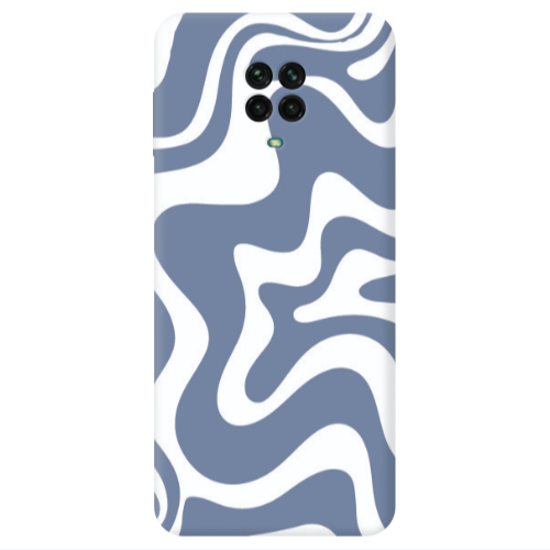 Xiaomi Redmi Note 9S Wavy Transparent Silicone TPU Θήκη