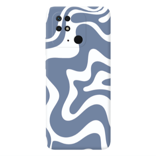 Xiaomi Poco C40 Wavy Transparent Silicone TPU Θήκη