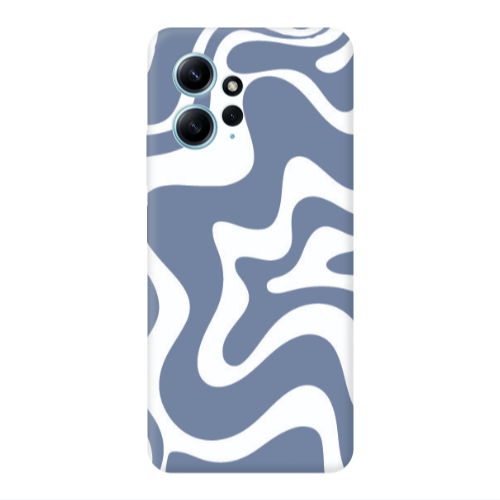 Xiaomi Redmi Note 12 4G Wavy Transparent Silicone TPU Θήκη