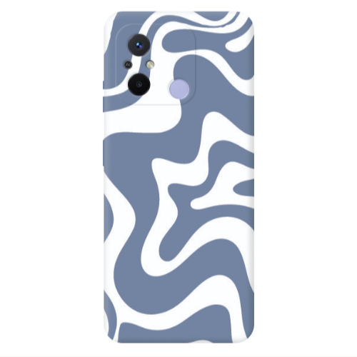 Xiaomi Redmi 12C Wavy Transparent Silicone TPU Θήκη