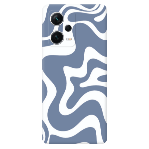 Xiaomi Redmi Note 12 5G Wavy Transparent Silicone TPU Θήκη