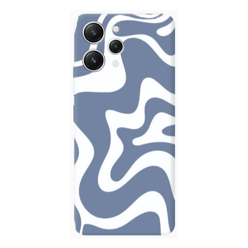Xiaomi Redmi 12 Wavy Transparent Silicone TPU Θήκη