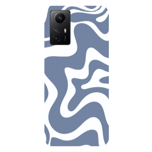 Xiaomi Redmi Note 12s Wavy Transparent Silicone TPU Θήκη