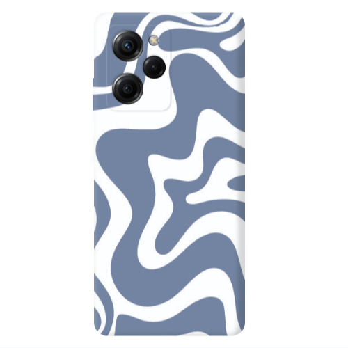 Xiaomi Poco X5 Pro Wavy Transparent Silicone TPU Θήκη