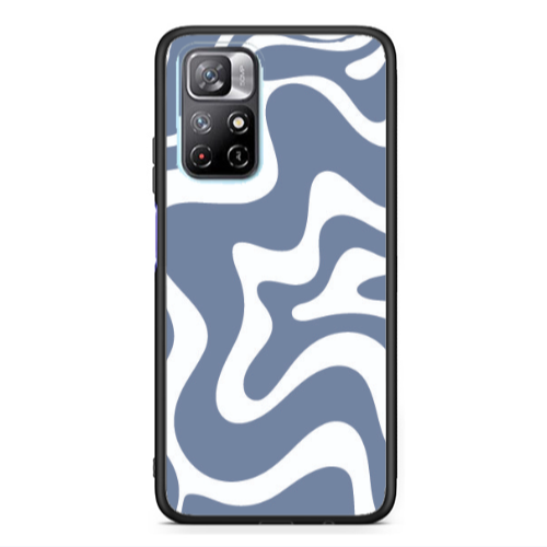 Xiaomi Poco M4 Pro 5G Wavy Black Glossy Θήκη