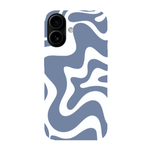 Apple Iphone 16 Wavy Transparent Silicone TPU Θήκη