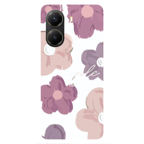 Xiaomi Poco X7 Pro Flowers 2 Transparent Silicone TPU Θήκη