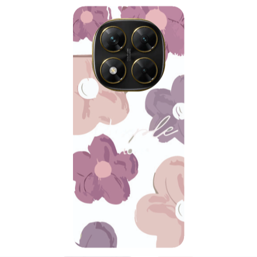 Xiaomi Poco X7 Flowers 2 Transparent Silicone TPU Θήκη