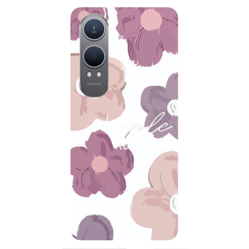 Oneplus Nord Ce 4 lite Flowers 2 Transparent Silicone TPU Θήκη