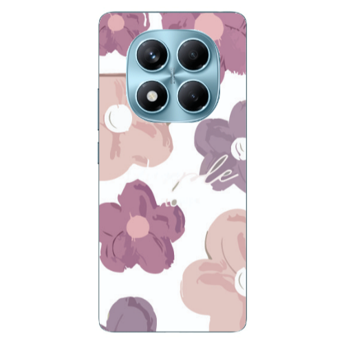 Xiaomi Redmi Note 14 Pro Flowers 2 Transparent Silicone TPU Θήκη