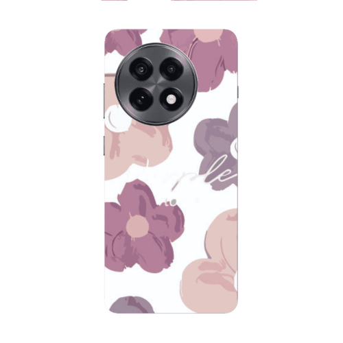 Oneplus 13 R Flowers 2 Transparent Silicone TPU Θήκη