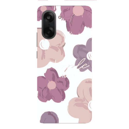 Oneplus Nord CE 5 Flowers 2 Transparent Silicone TPU Θήκη