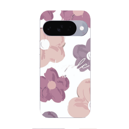 Google Pixel 10 Flowers 2 Transparent Silicone TPU Θήκη