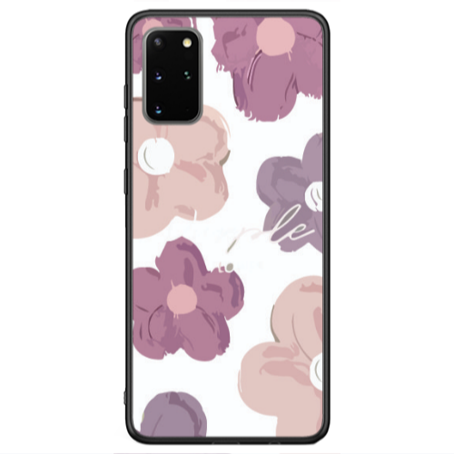Samsung S20 Flowers 2 Black Glossy Θήκη
