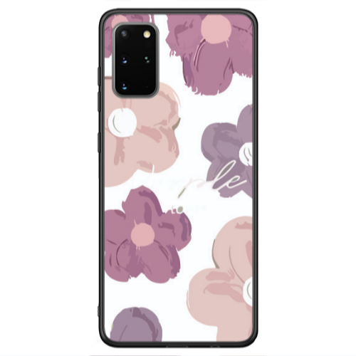 Samsung S20 FE Flowers 2 Black Glossy Θήκη