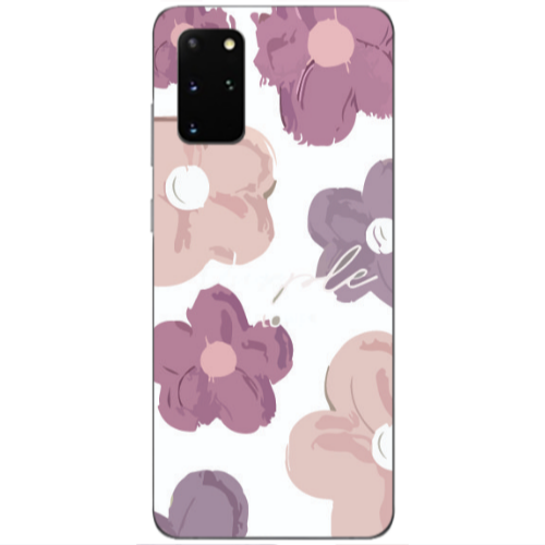 Samsung S20 Plus Flowers 2 Transparent Silicone TPU Θήκη