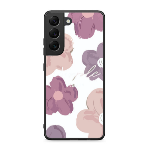 Samsung S22 Plus Flowers 2 Black Glossy Θήκη