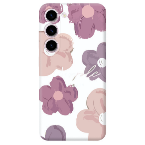 Samsung S23 Plus Flowers 2 Transparent Silicone TPU Θήκη