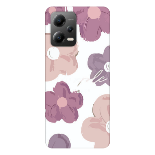 Xiaomi Poco X5 Flowers 2 Transparent Silicone TPU Θήκη