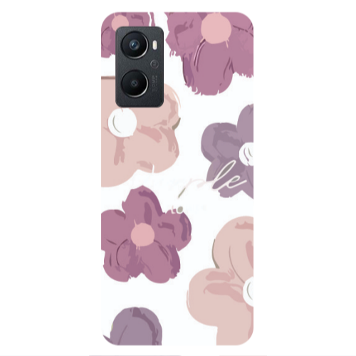 Oppo A 96 Flowers 2 Transparent Silicone TPU Θήκη
