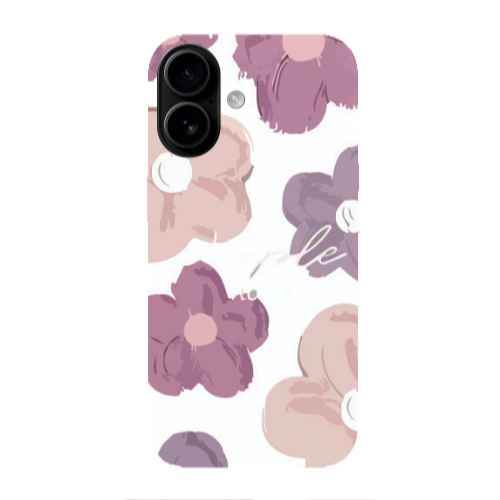 Apple Iphone 16 Flowers 2 Transparent Silicone TPU Θήκη
