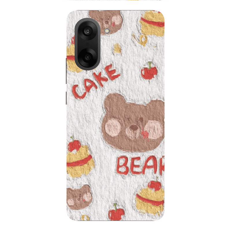 Oneplus Nord CE 5 Cake Bear Transparent Silicone TPU Θήκη
