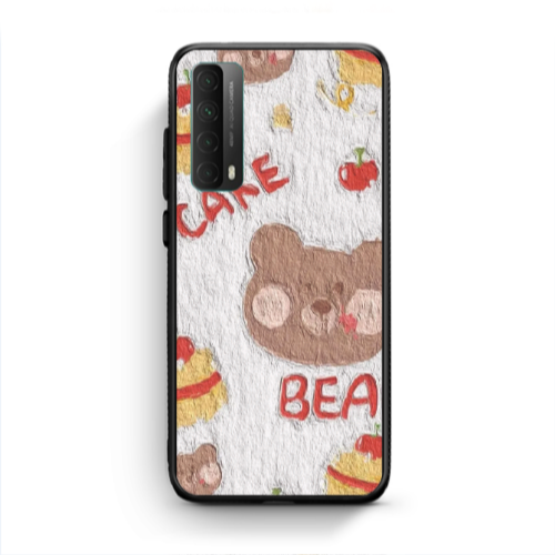Huawei P Smart 2021 Cake Bear Black Glossy Θήκη