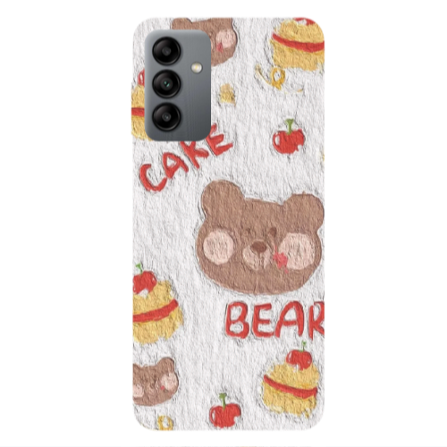 Samsung A13 5G Cake Bear Transparent Silicone TPU Θήκη