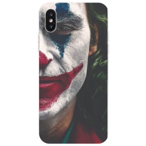 Apple iPhone X Joker 1 Transparent Silicone TPU Θήκη