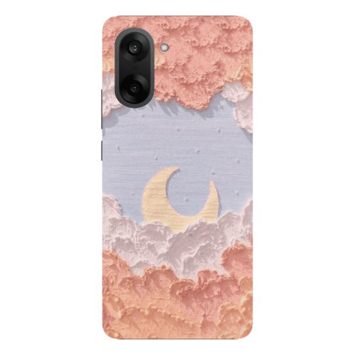 Oneplus Nord CE 5 Moon Clouds Transparent Silicone TPU Θήκη