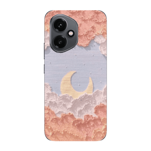 Honor Magic 400 Moon Clouds Transparent Silicone TPU Θήκη