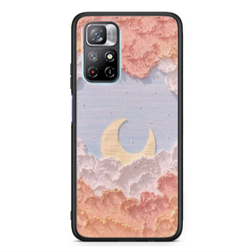 Xiaomi Poco M4 Pro 5G Moon Clouds Black Glossy Θήκη