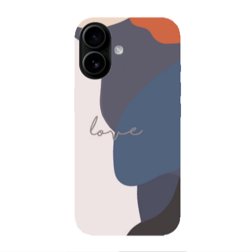 Apple Iphone 16 plus Mixed Wave Transparent Silicone TPU Θήκη