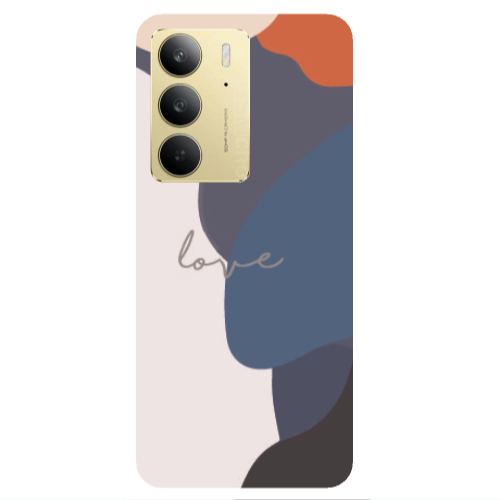 Realme C 75 Mixed Wave Transparent Silicone TPU Θήκη