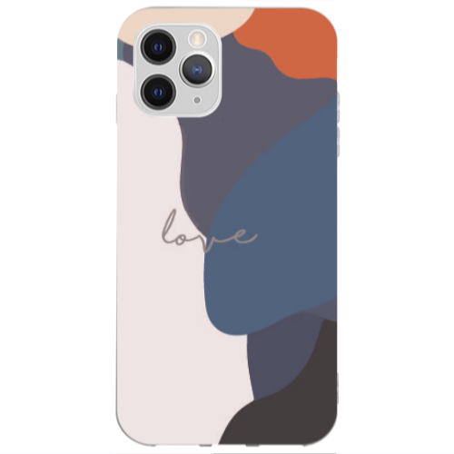 Apple iPhone 13 Pro Max Mixed Wave Transparent Silicone TPU Θήκη