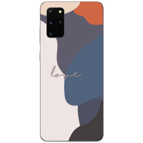 Samsung S20 Plus Mixed Wave Transparent Silicone TPU Θήκη