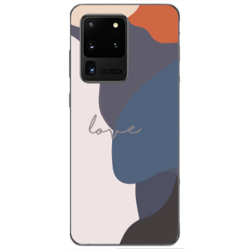Samsung S20 Ultra Mixed Wave Transparent Silicone TPU Θήκη
