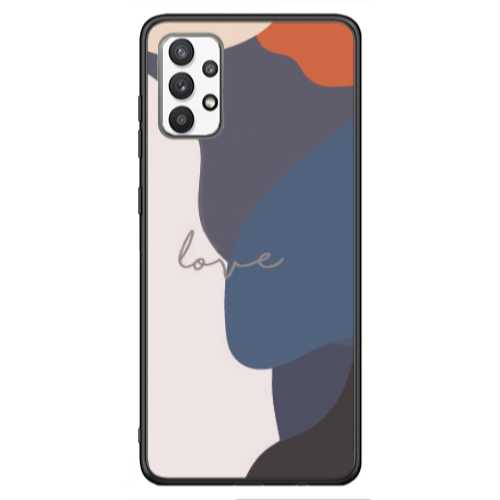 Samsung A13 4G Mixed Wave Black Glossy Θήκη