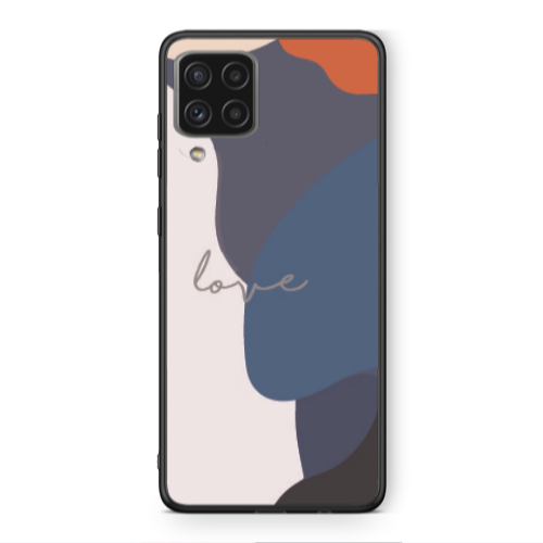 Samsung A22 4G Mixed Wave Black Glossy Θήκη