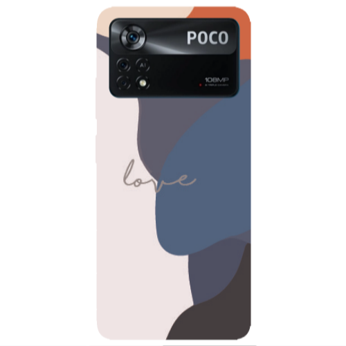 Xiaomi Poco X4 Pro Mixed Wave Transparent Silicone TPU Θήκη