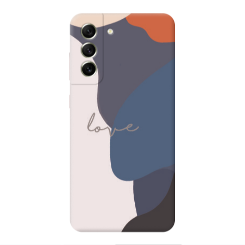 Samsung S21 FE Mixed Wave Transparent Silicone TPU Θήκη